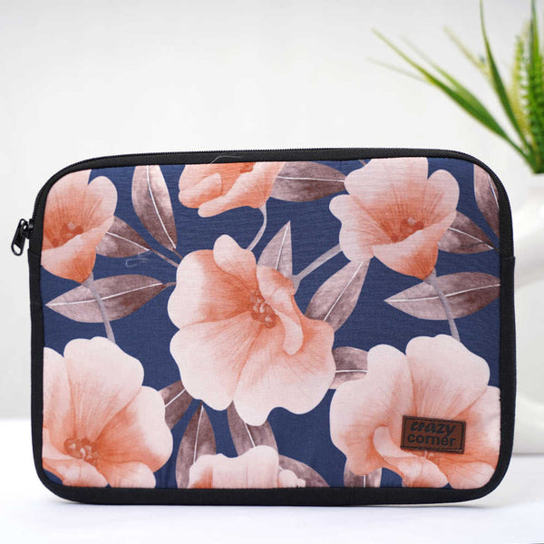 Floral Printed Laptop Sleeve/Cover 11 inch